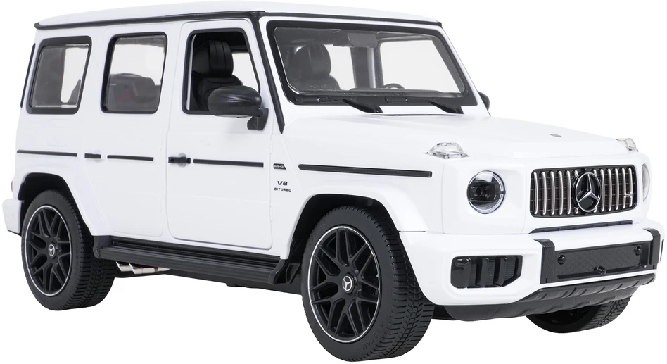 Nuotoliniu būdu valdomas Mercedes AMG G63 1:14 baltas RASTAR