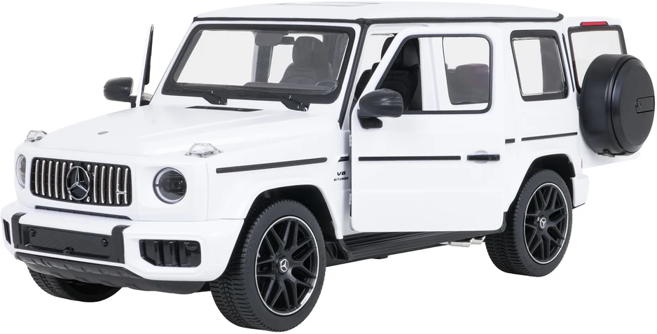 Nuotoliniu būdu valdomas Mercedes AMG G63 1:14 baltas RASTAR