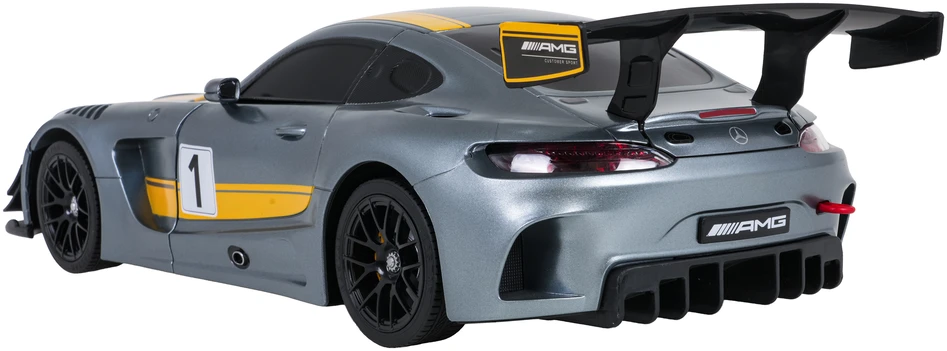 Nuotoliniu būdu valdomas Mercedes-AMG GT3 1:14 pilkas