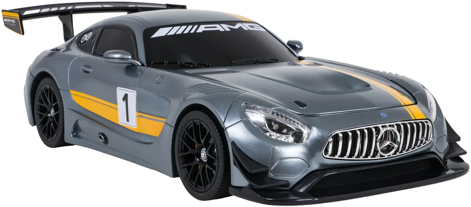 Nuotoliniu būdu valdomas Mercedes-AMG GT3 1:14 pilkas