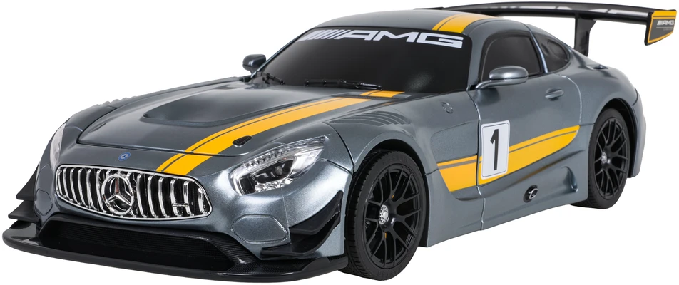 Nuotoliniu būdu valdomas Mercedes-AMG GT3 1:14 pilkas