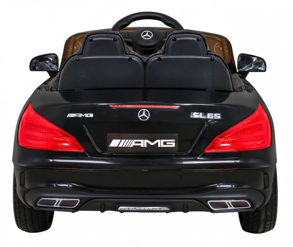 Ramiz Elektrinė mašina vaikams Mercedes Benz AMG SL65 S juodos spalvos
