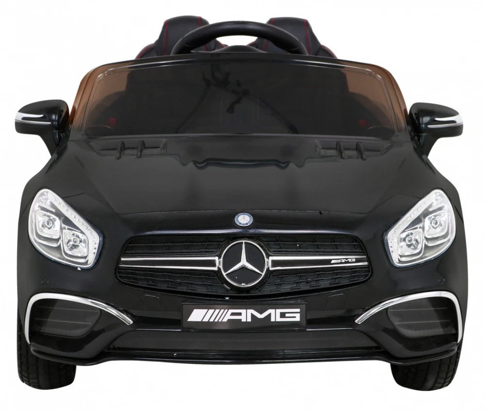 Ramiz Elektrinė mašina vaikams Mercedes Benz AMG SL65 S juodos spalvos