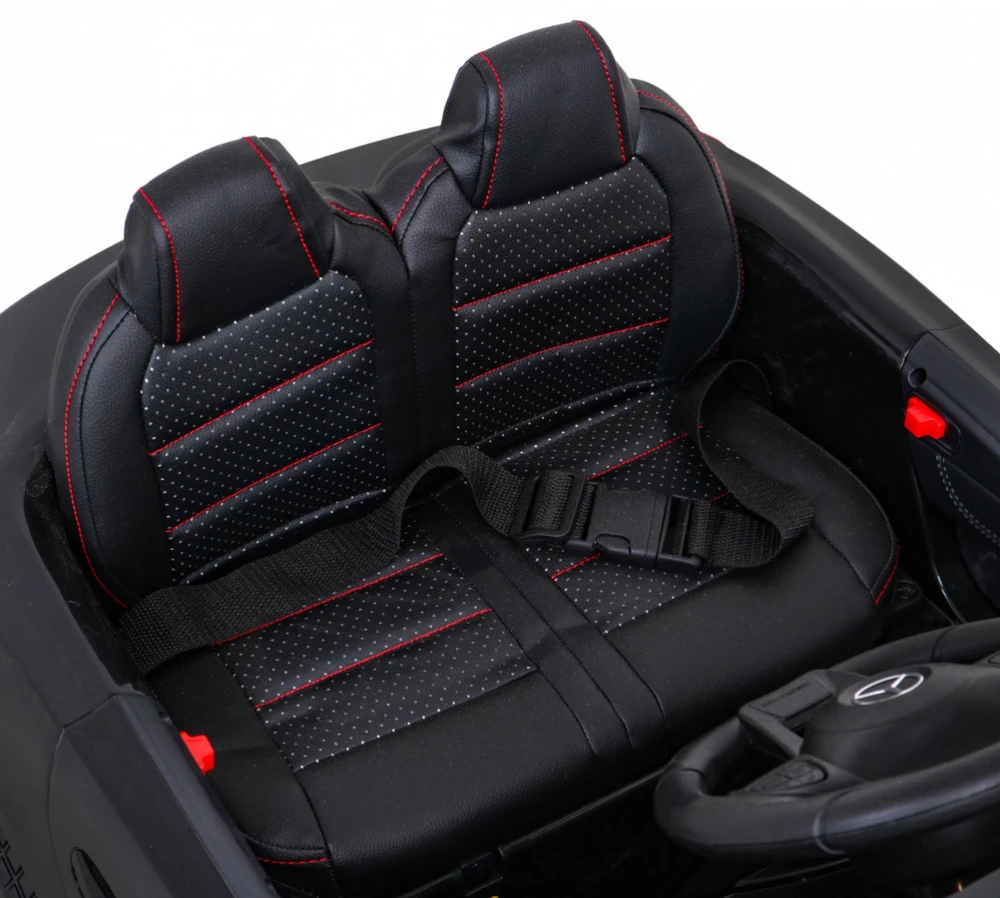 Ramiz Elektrinė mašina vaikams Mercedes Benz AMG SL65 S juodos spalvos