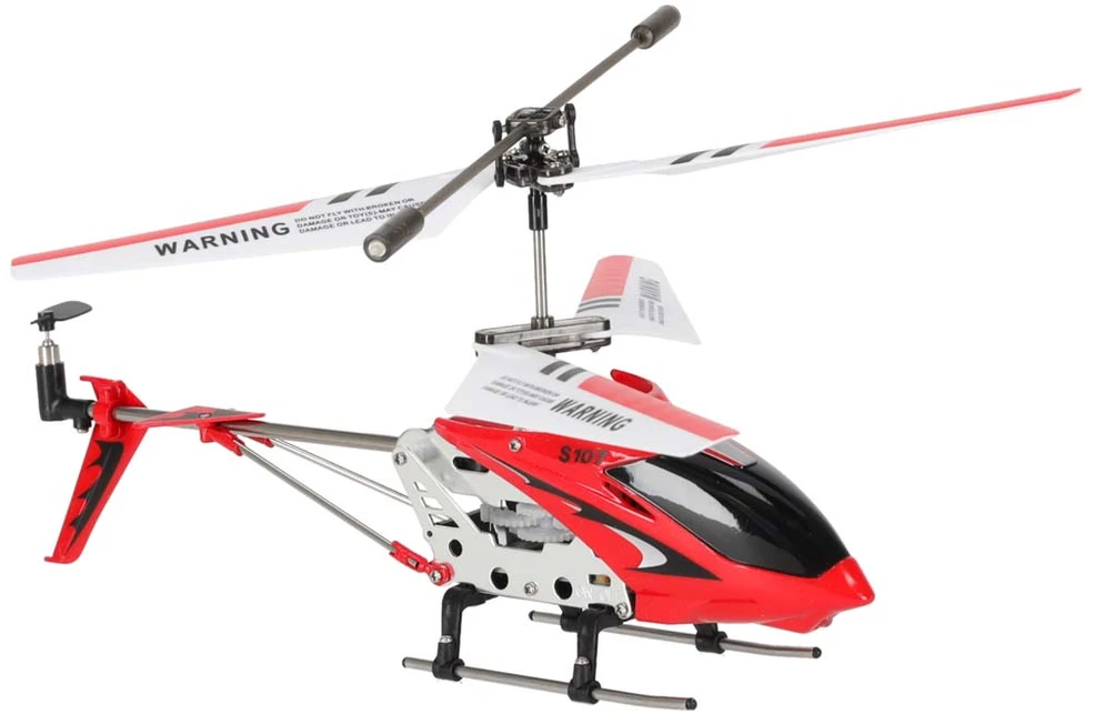 SYMA S107G RC sraigtasparnis raudonos spalvos