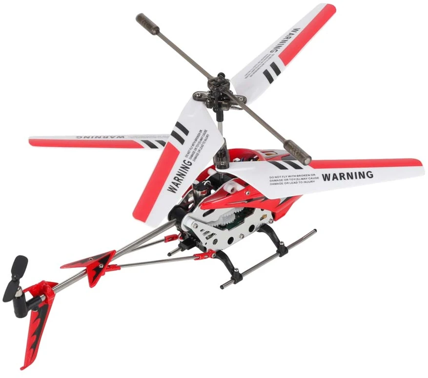 SYMA S107G RC sraigtasparnis raudonos spalvos