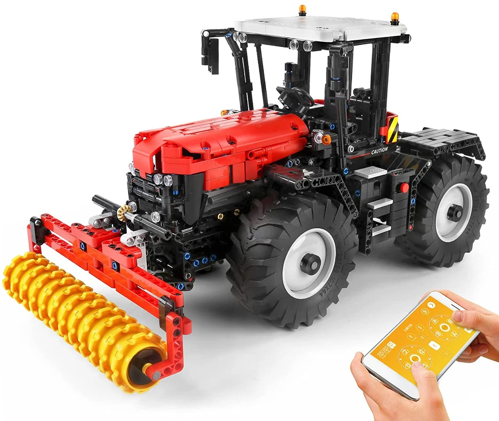 Ramiz Blocks Raudona Tractor 2716el.