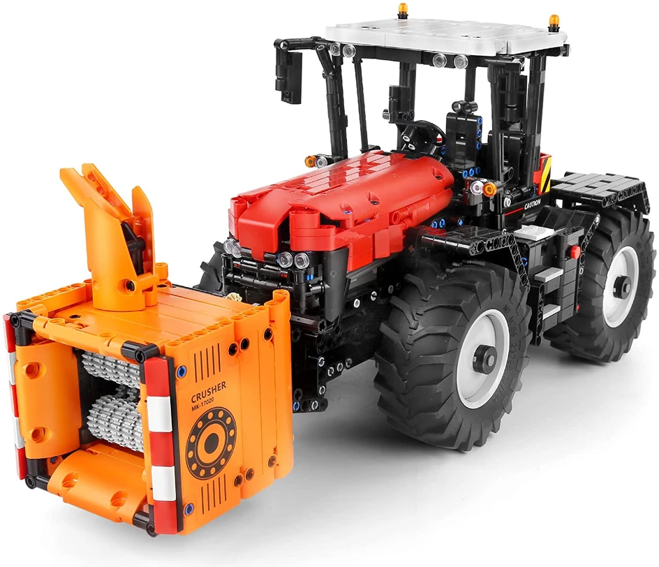 Ramiz Blocks Raudona Tractor 2716el.