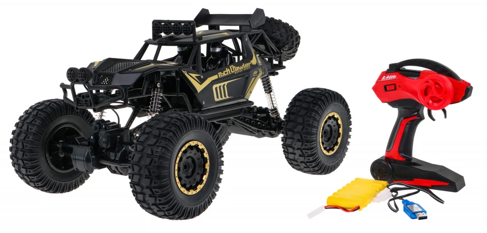 DWM Nuotoliniu būdu valdomas visureigis Metal Mega Crawler 1:8