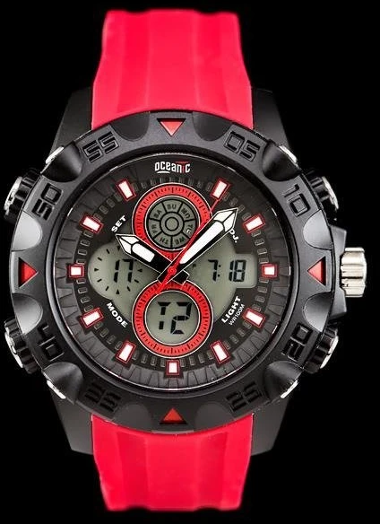 Laikrodis OCEANIC MEN'S WATCH AD1084 - MULTITIME - WR100 (ze025b)