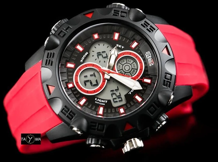 Laikrodis OCEANIC MEN'S WATCH AD1084 - MULTITIME - WR100 (ze025b)