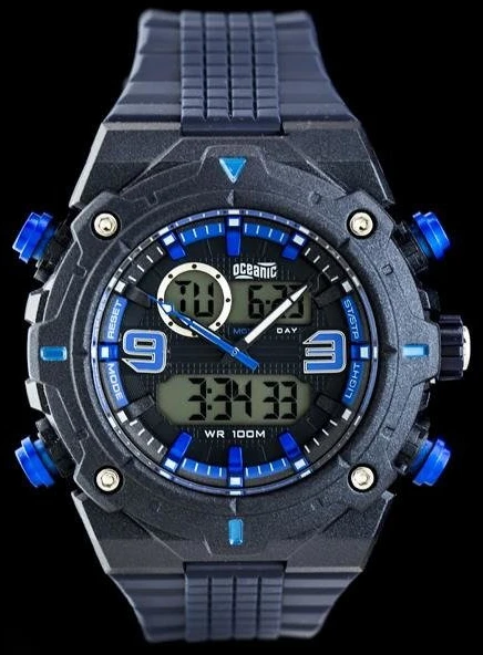 VYRIŠKAS LAIKRODIS OCEANIC OC-109-02 - MULTITIME - WR100 (ze018b)