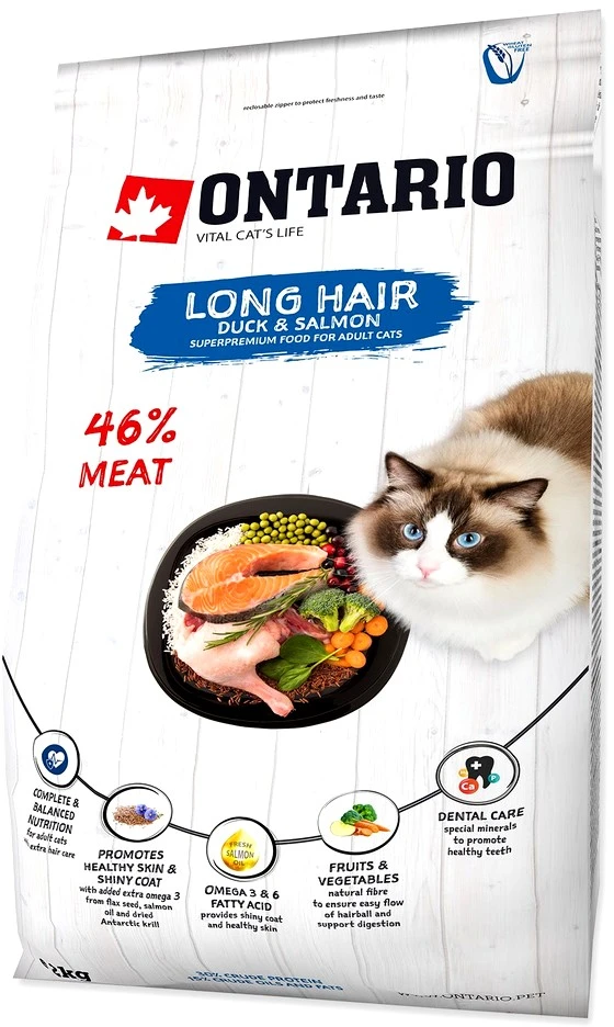 Ontario Cat Longhair 2kg (Ilgaplaukiams)