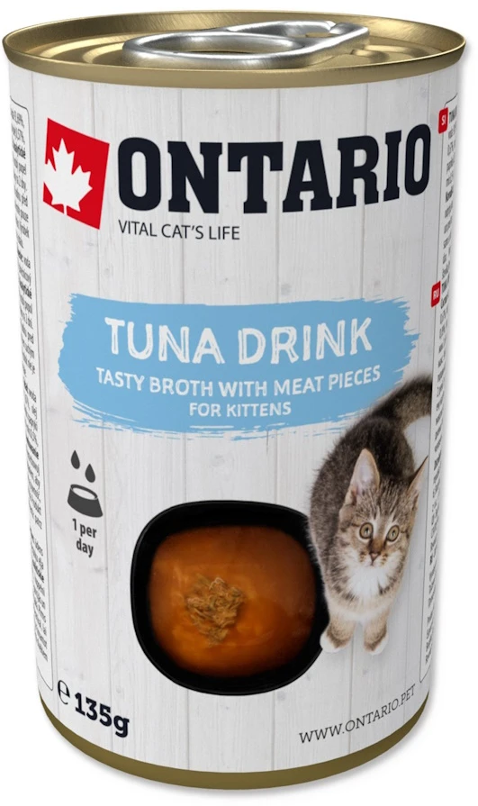 Ontario Cat Kitten Drink Tuna 135g (gėrimas)