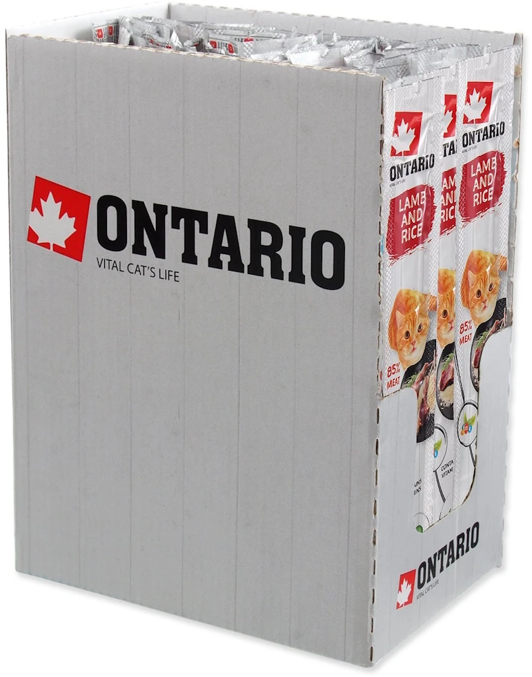 Ontario lazdelės formos skanėstas Ėriena ir Ryžiai 5g