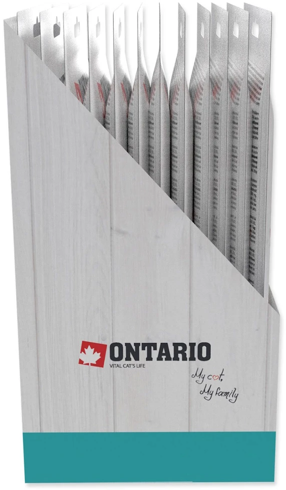 Ontario Laižomas skanėstas Tunas + Krevetės 5x14g
