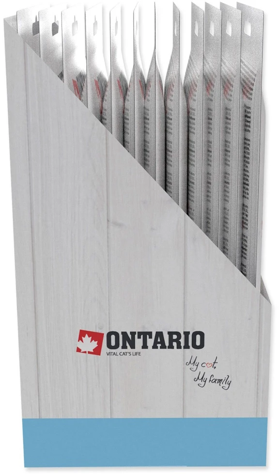 Ontario Laižomas skanėstas Tunas + Lašiša 5x14g