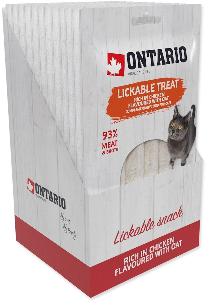 Ontario Laižomas skanėstas su Vištiena + Avižos 5x14g