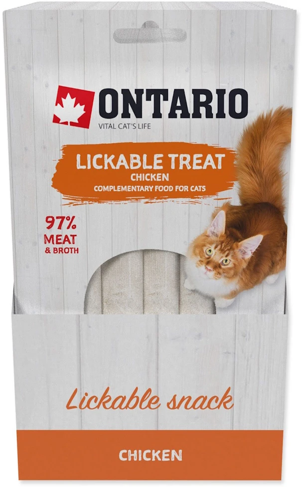Ontario Laižomas skanėstas su Vištiena 5x14g