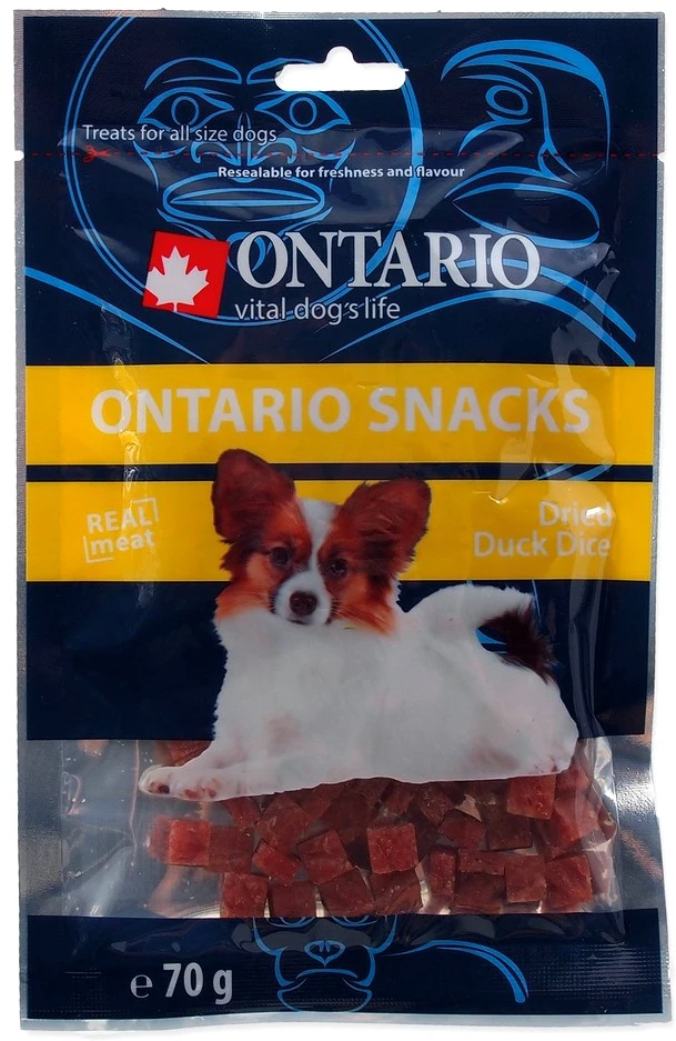 Ontario skanėstas šunims – antiena, 70 g