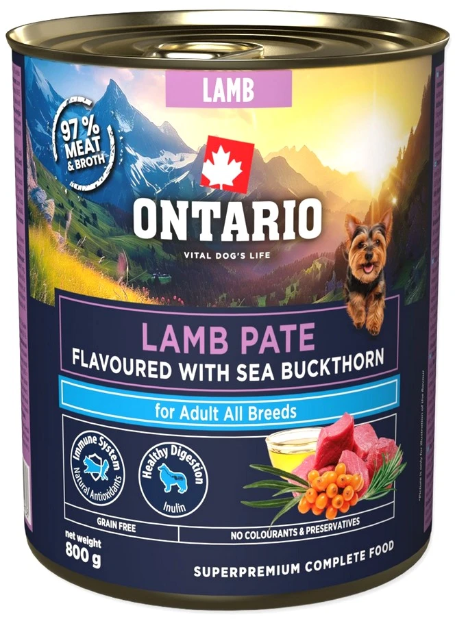 Ontario Adult Ėrienos paštetas su Šaltalankiais 800g