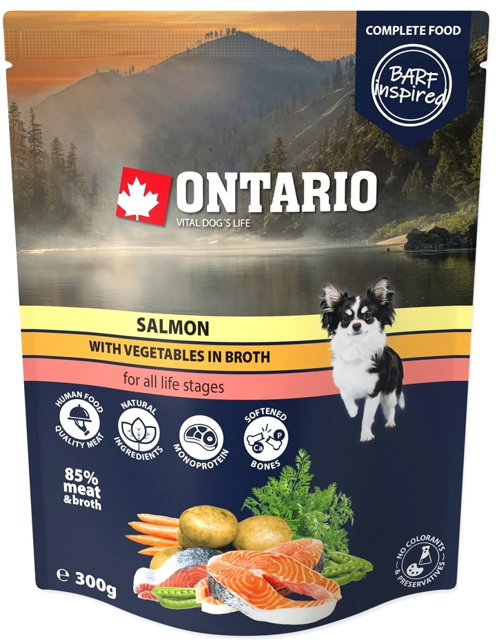 Ontario Lašiša su Daržovėmis sultinyje 300g