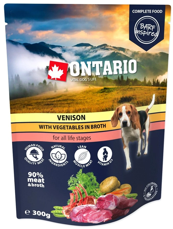 Ontario Elniena su Daržovėmis sultinyje 300g