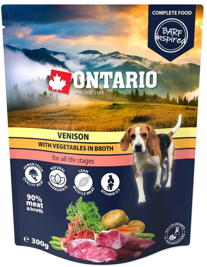 Ontario Elniena su Daržovėmis sultinyje 300g