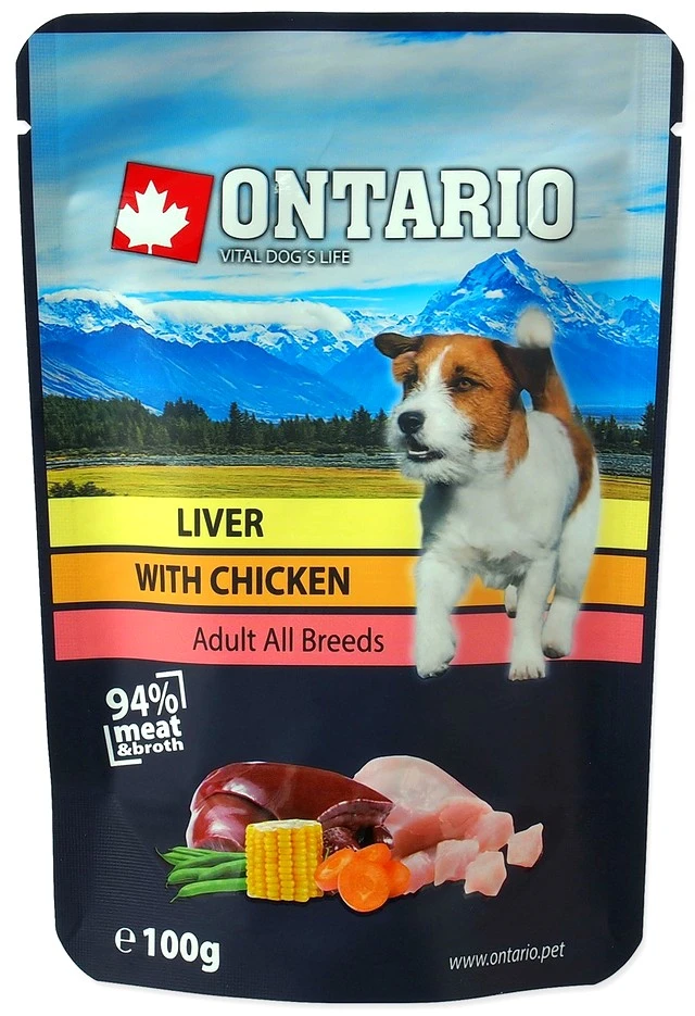 Ontario Kepenėlės ir Vištiena sultinyje 100 g