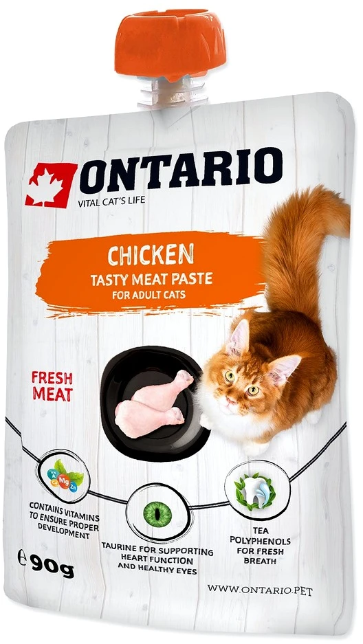 Ontario Cat vištiena Fresh Meat 90g (Pasta)
