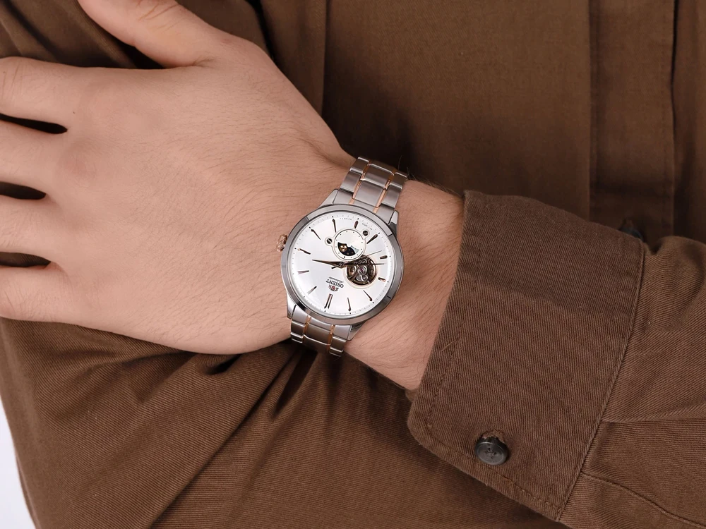 Laikrodis Orient Classic Sun & Moon RA-AS0101S10B