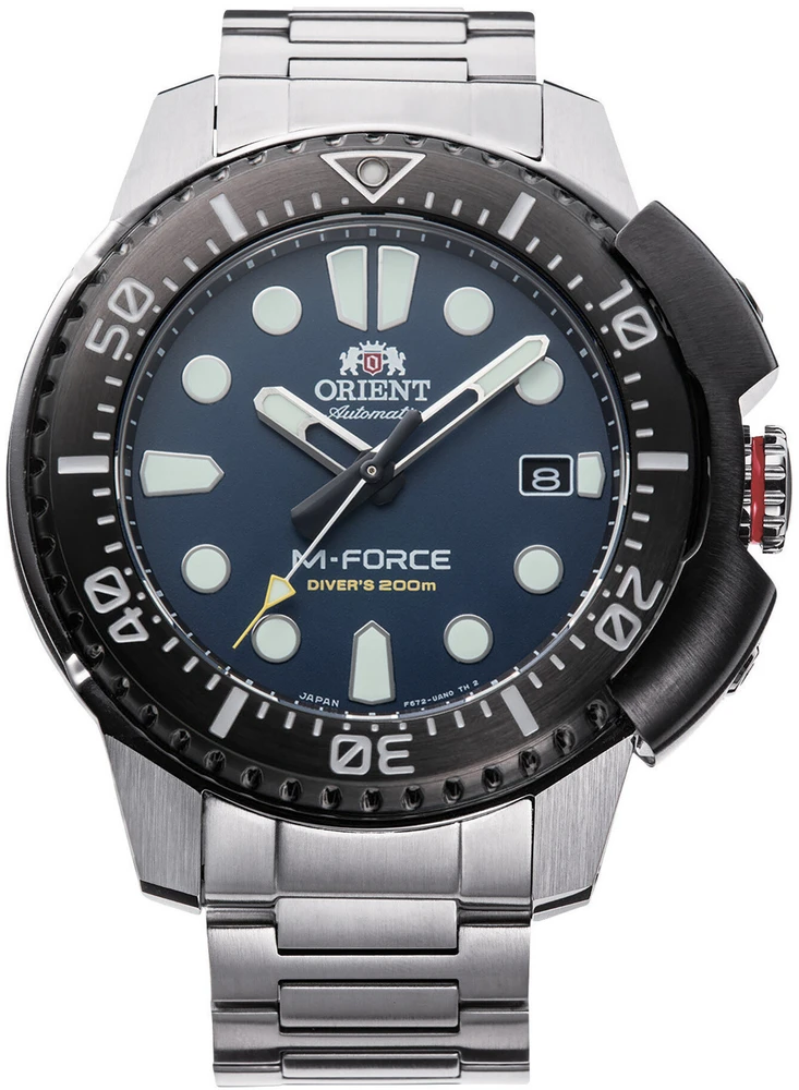 „Orient Sport M-Force“ automatinis vyriškas laikrodis RA-AC0L07L00B + BOX
