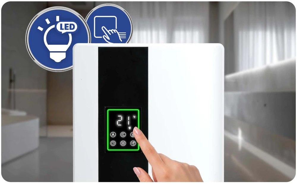 Oro sausintuvas Berdsen BD-860 su nuotolinio valdymo pultu