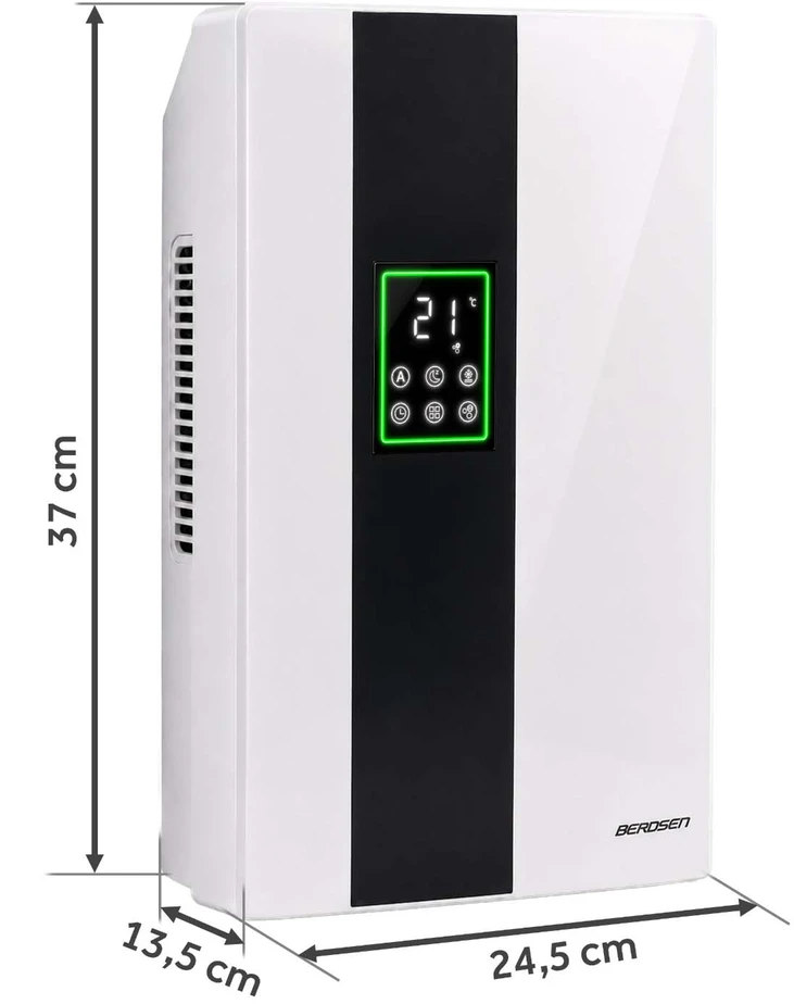 Oro sausintuvas Berdsen BD-860 su nuotolinio valdymo pultu