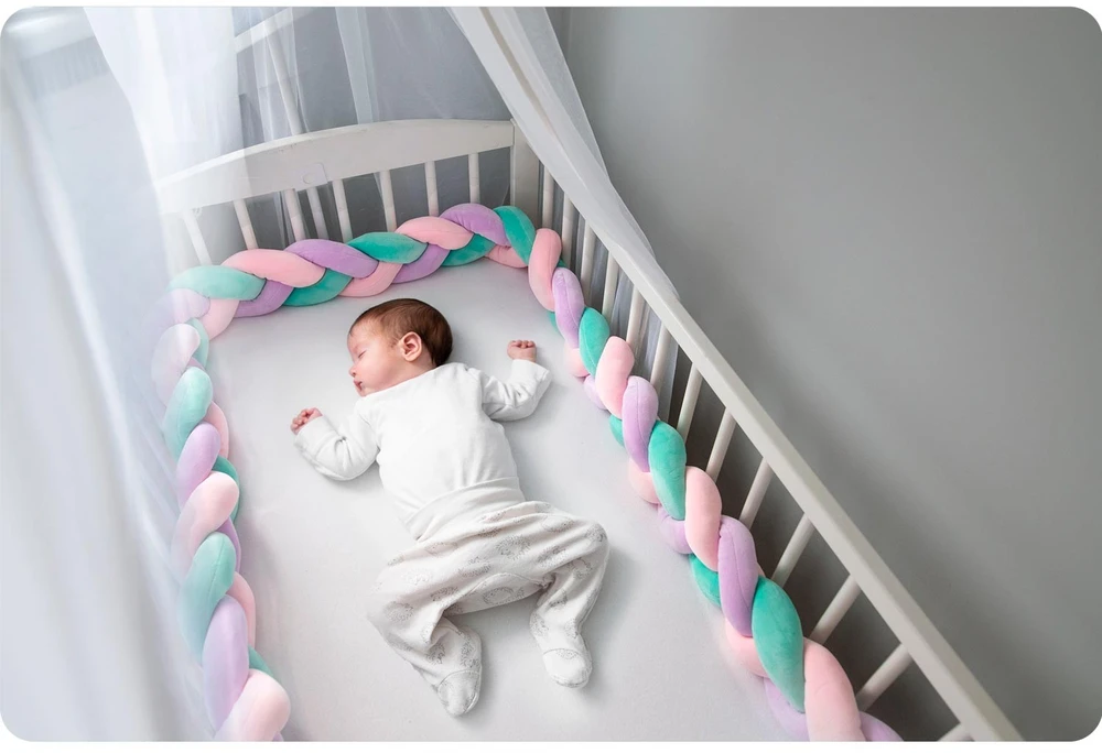 „Ricokids“ 3 m lovelės užtiesalas – mėtinės-rožinės-violetinės spalvos