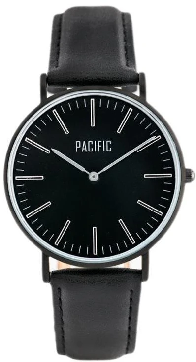 MOTERIŠKAS LAIKRODIS PACIFIC CLOSE (zy588a) - juodas/sidabrinis