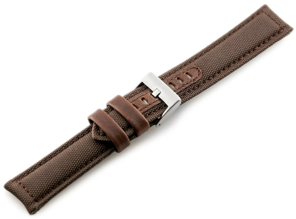 Pacific W34 - PREMIUM - ruda - 24 mm odinis laikrodžio dirželis