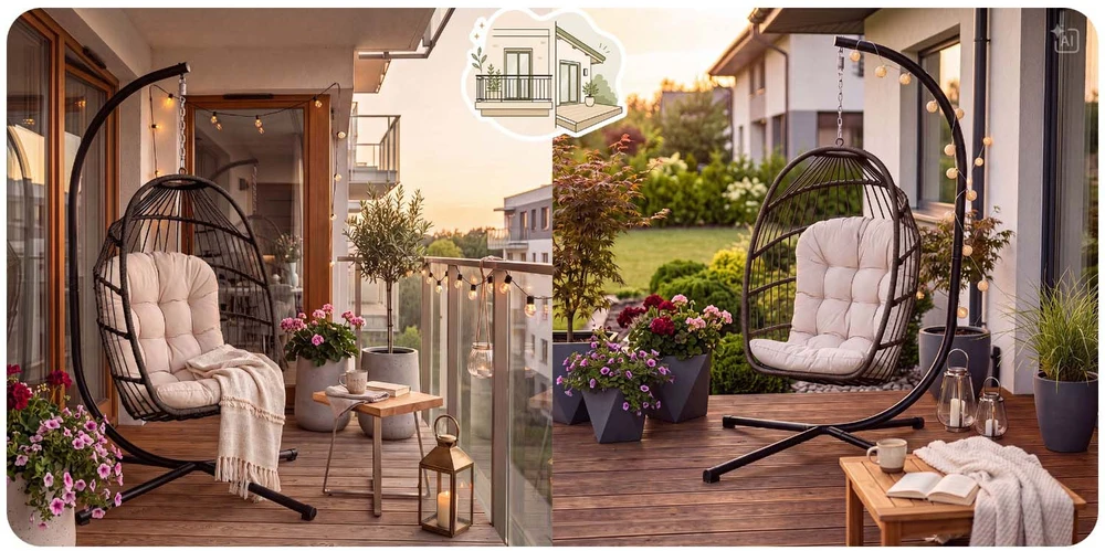 Pakabinamas sodo fotelis Sofotel Maribella 290500