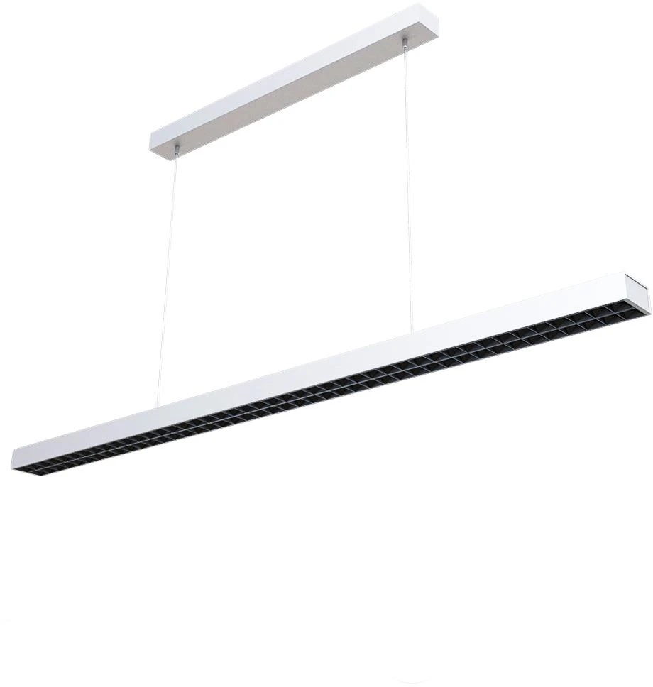 Pakabinamas šviestuvas 60W LED pakabinamas linijinis šviestuvas V-TAC, baltas, dimeriuojamas, 4000K (natūraliai balta), SAMSUNG LED chip