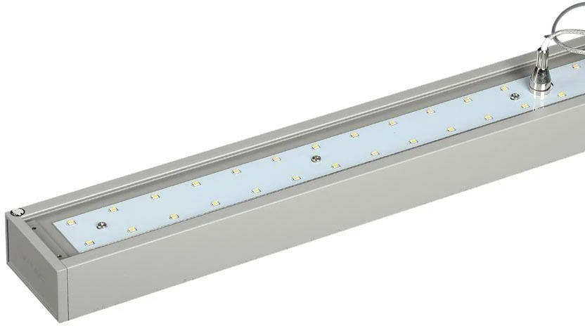 Pakabinamas šviestuvas 60W LED pakabinamas linijinis šviestuvas V-TAC, sidabrinis, dimeriuojamas, 4000K (natūraliai balta), SAMSUNG LED chip