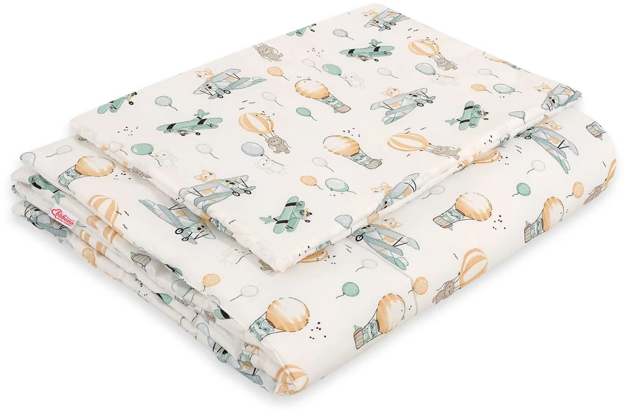 Bobono Patalynės komplektas su užpildu 120x90 cm – dangaus nuotykis