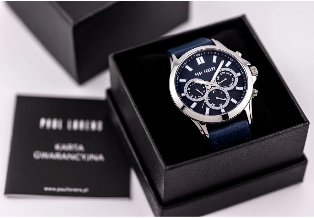 PAUL LORENS MALE WATCH - PL8071A2-6F1 (zg373d) + BOX