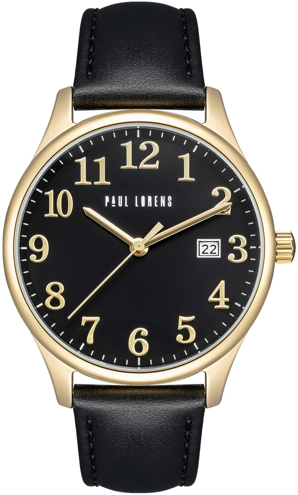 PAUL LORENS MALE WATCH - PL20016A-1A2 (zg380c) + BOX