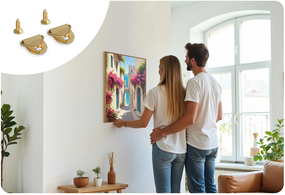 Paveikslas tapybai pagal skaičius 40x50 cm Massido Miesto peizažas