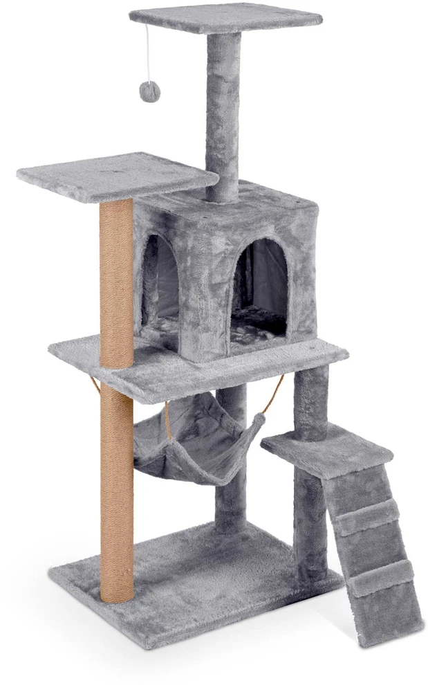 Katės draskyklė 125 cm Pethaus PH-007 pilka
