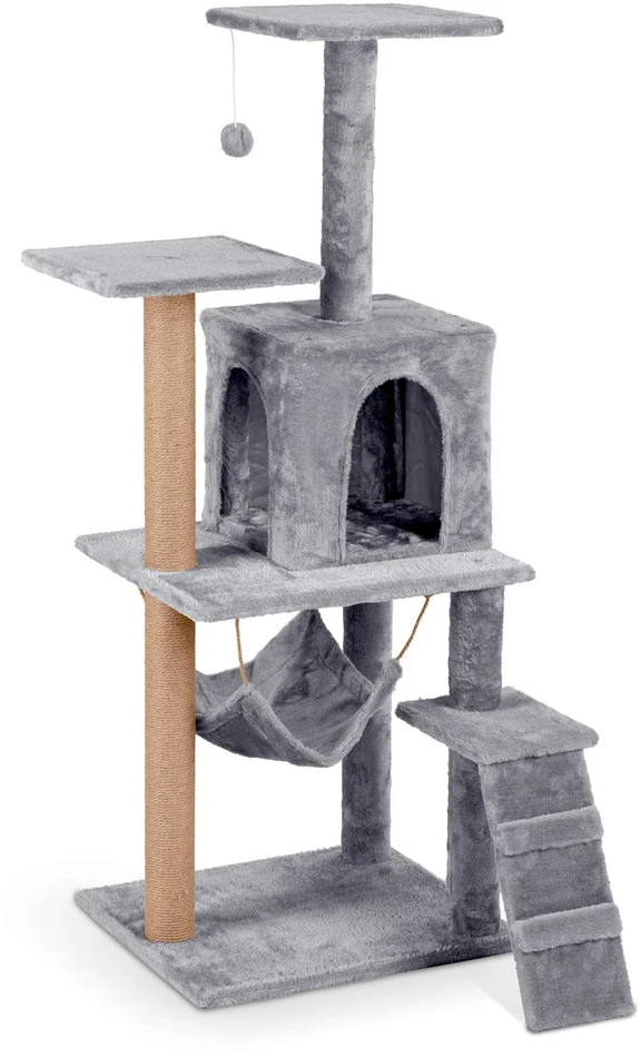 Katės draskyklė 125 cm Pethaus PH-007 pilka