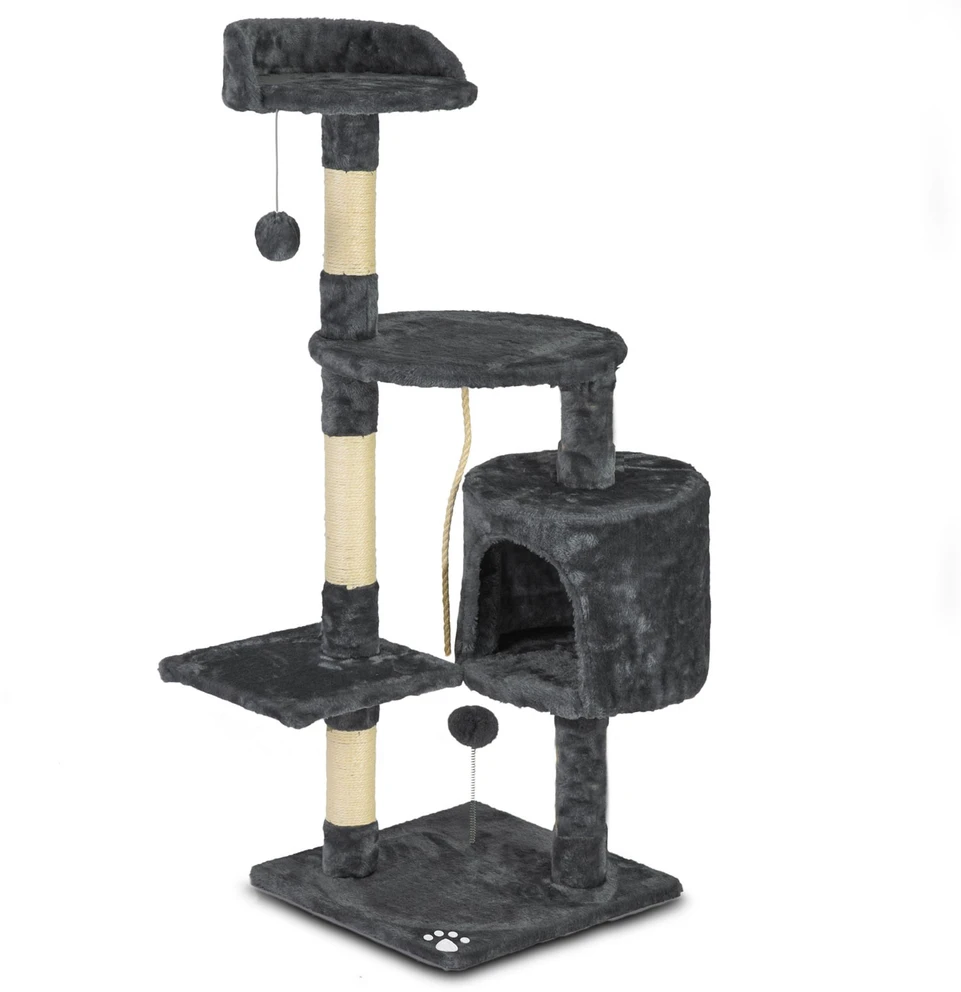 Katės draskyklė 111 cm DR-266 Pethaus pilka