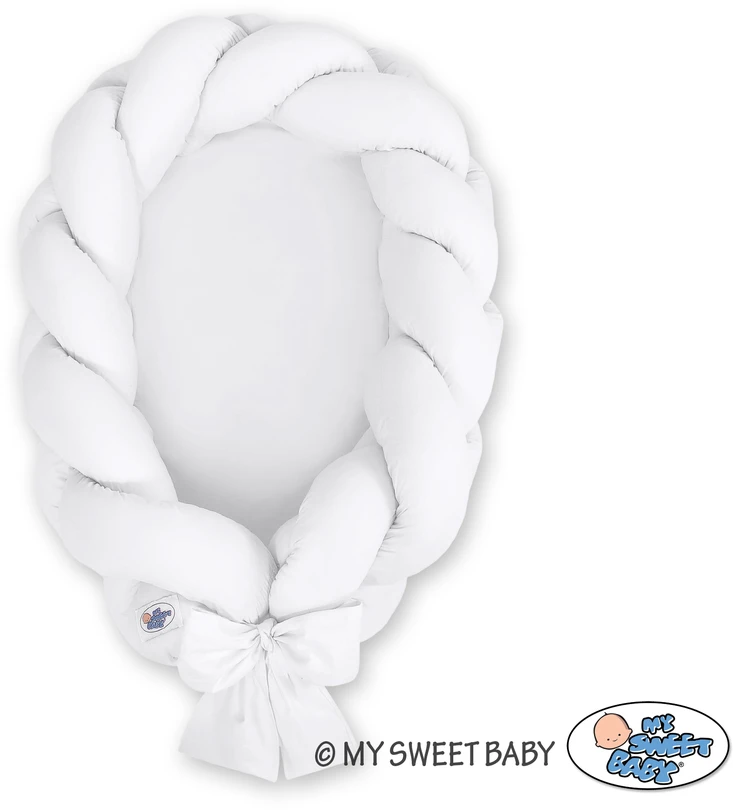 My Sweet Baby Pintas kūdikio lizdas 2 viename, baltas