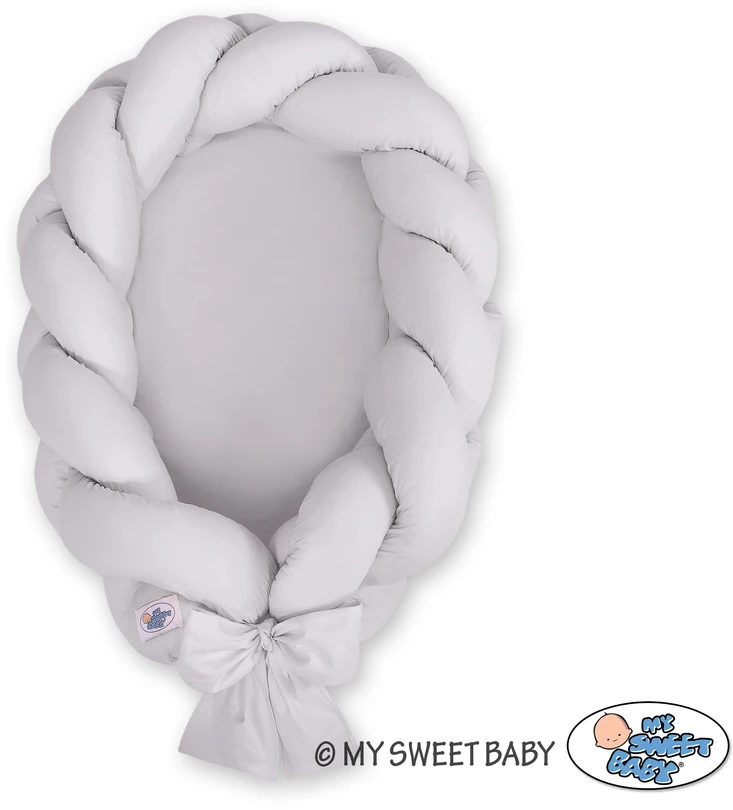 My Sweet Baby Pintas kūdikio lizdas 2in1 pilkas