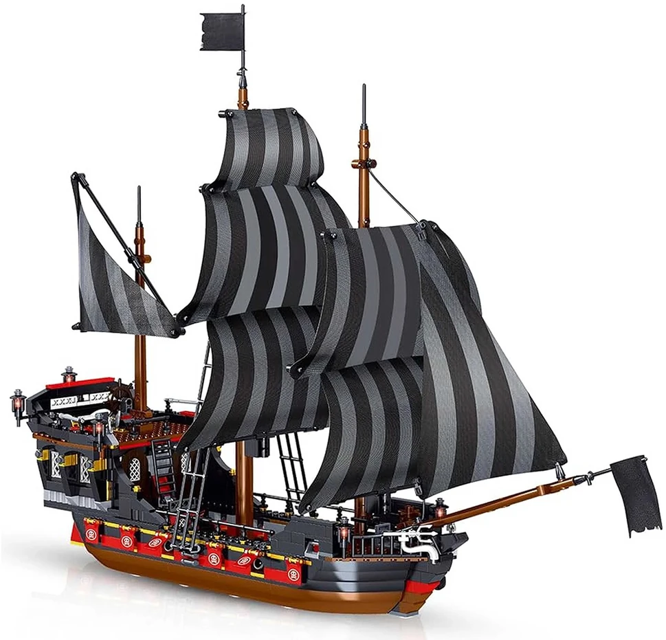 Piratų laivų statybos rinkinys 968 vnt